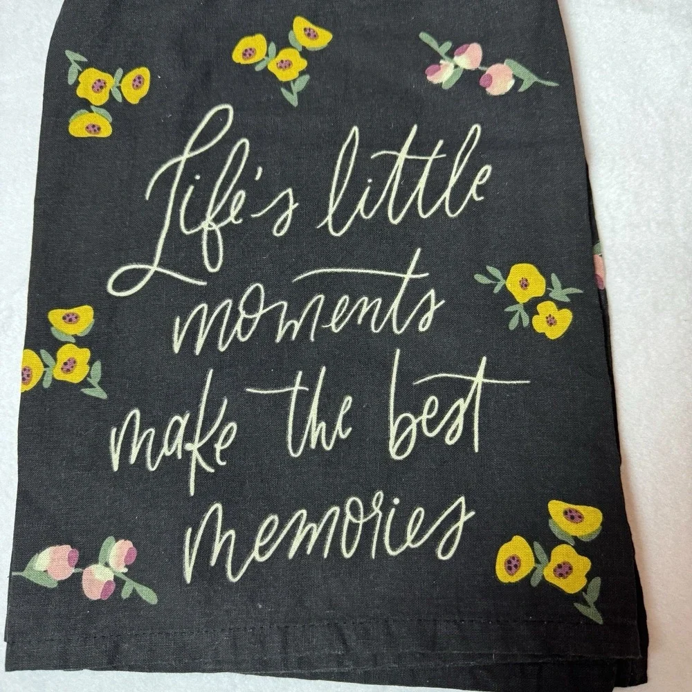 New Primitives By Kathy Tea Towel Little Moments Make The Best Memories Gift‎